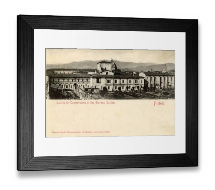 Framed Print : Pistoia, Tuscany - Conservatorio di San Giovanni Battista Framed Print : Pistoia, Tuscany - Conservatorio di San Giovanni Battista