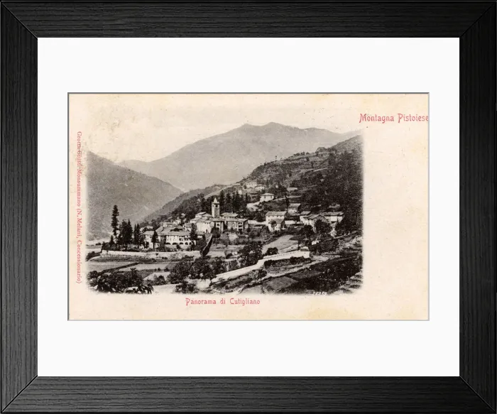 Framed Print : Pistoiese Mountains, Tuscany, Italy
