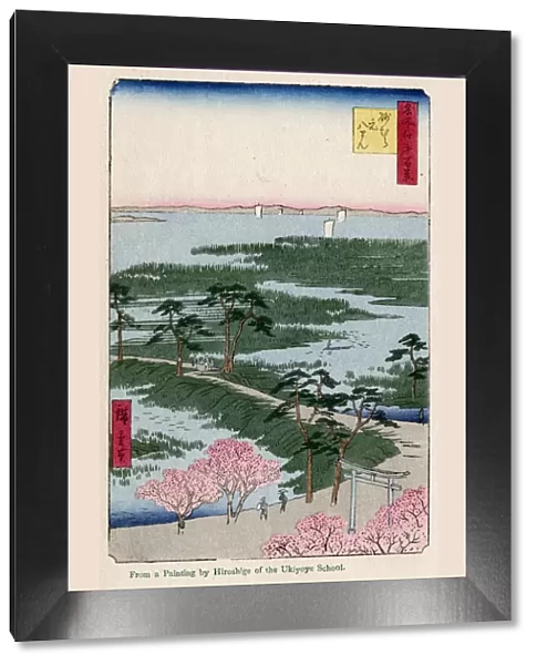 Utagawa Hiroshige Polychrome Woodblock Print
