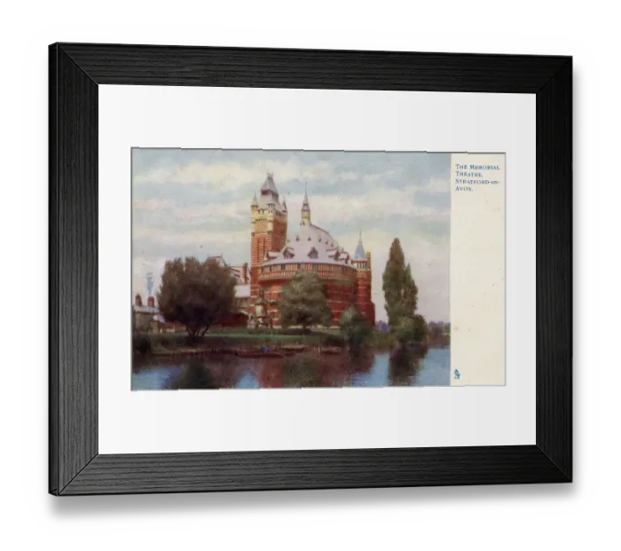 Framed Print : The Memorial Theatre, Stratford-on-Avon, Warkwickshire Framed Print : The Memorial Theatre, Stratford-on-Avon, Warkwickshire