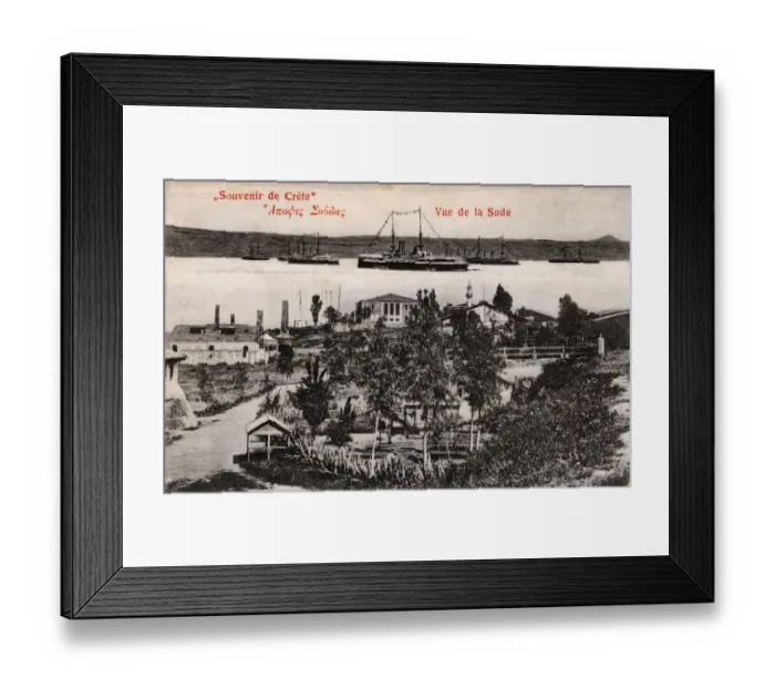 Framed Print : Crete - View of the South of the Island Framed Print : Crete - View of the South of the Island