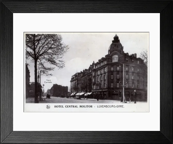 Framed Print : Hotel Central Molitor - Luxembourg Framed Print : Hotel Central Molitor - Luxembourg