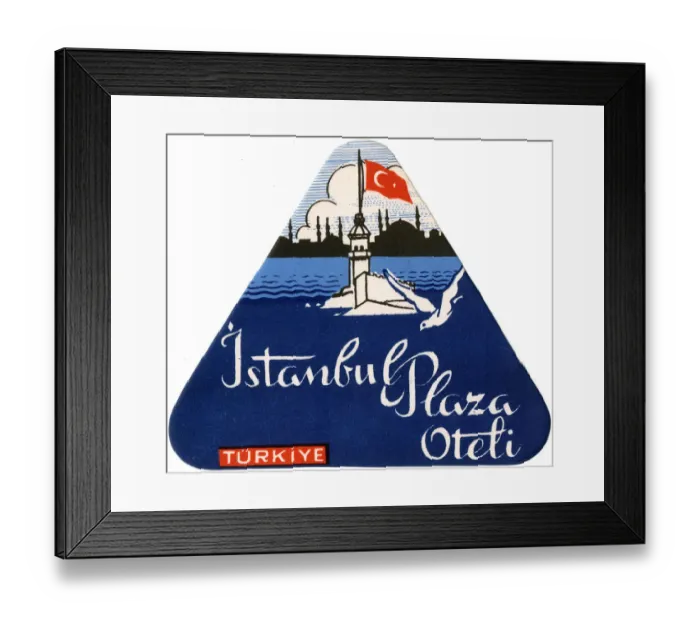 Framed Print : Istanbul Plaza Oteli (Hotel) - Istanbul, Turkey Framed Print : Istanbul Plaza Oteli (Hotel) - Istanbul, Turkey