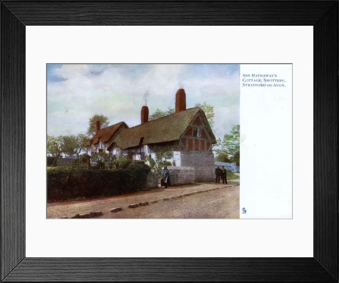 Framed Print : Anne Hathaways Cottage, Shottery, Stratford-on-Avon Framed Print : Anne Hathaways Cottage, Shottery, Stratford-on-Avon