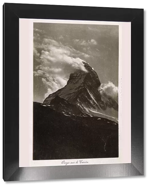 Le Mont Cervin (Matterhorn Mountain) - Stormy Weather