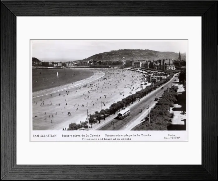 Framed Print : San Sebastian, Spain Framed Print : San Sebastian, Spain