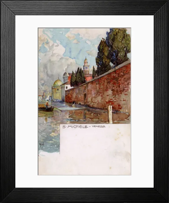 Framed Print : Isola di San Michele - Venice, Italy Framed Print : Isola di San Michele - Venice, Italy