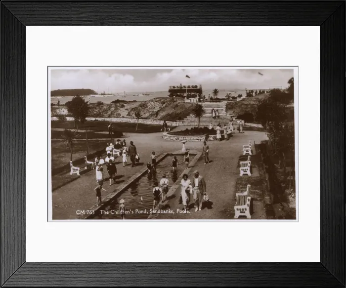 Framed Print : Sandbanks, Poole, Dorset Framed Print : Sandbanks, Poole, Dorset