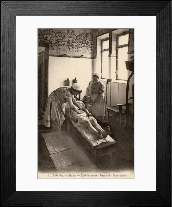 Framed Print : Thermal Baths, Aix-les-bains