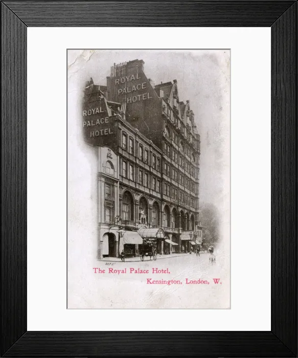 Framed Print : The Royal Palace Hotel, Kensington, London Framed Print : The Royal Palace Hotel, Kensington, London