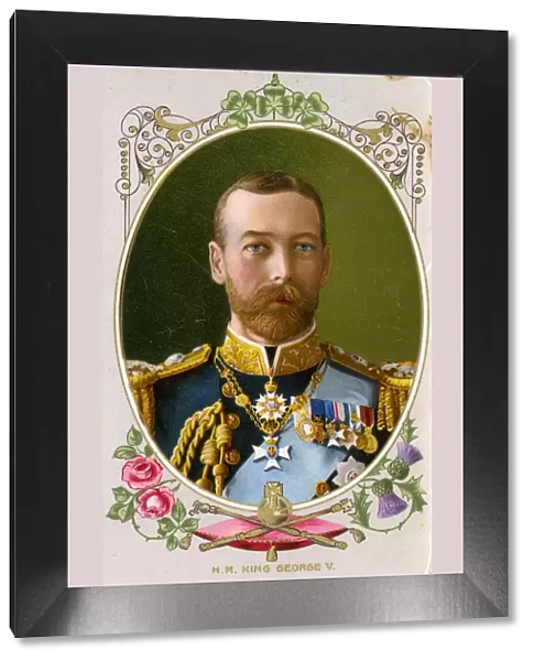 King George V - Oval portrait