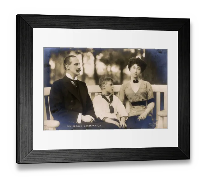 Framed Print : The Norwegian Royal Family - King Haakon VII of Norway Framed Print : The Norwegian Royal Family - King Haakon VII of Norway