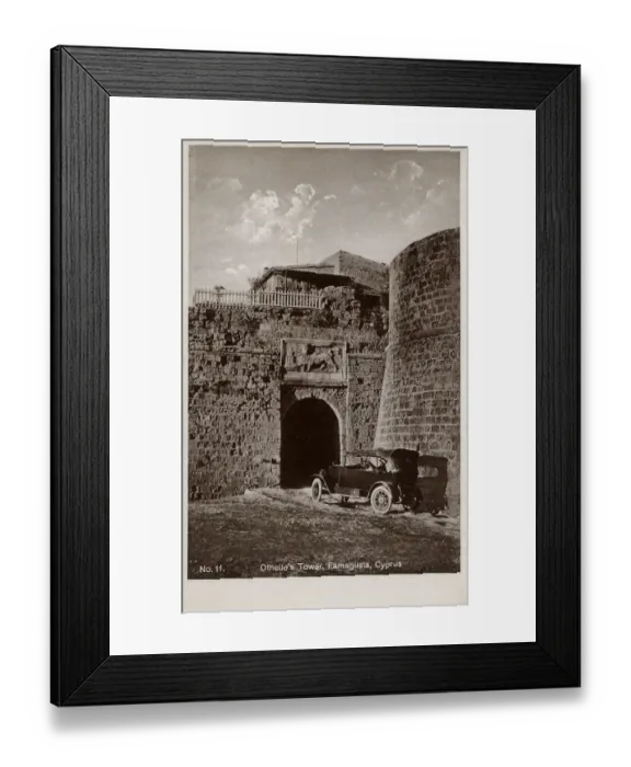 Framed Print : Othellos Tower - Famagusta, Republic of Northern Cyprus Framed Print : Othellos Tower - Famagusta, Republic of Northern Cyprus