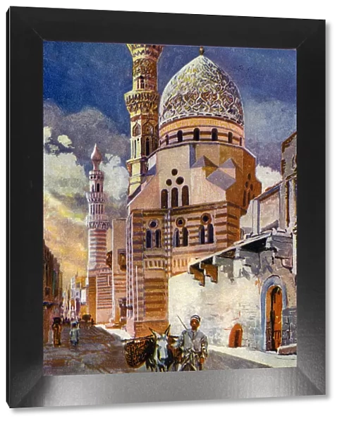 The Blue Mosque, Cairo, Egypt