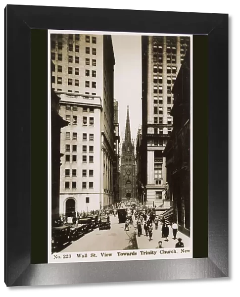 Wall Street - New York City, USA - Trinity Church