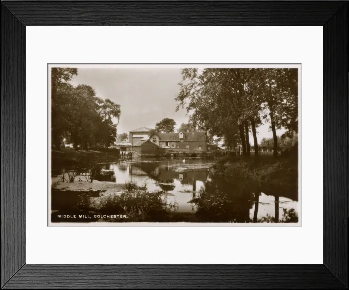Framed Print : Colchester, Essex, England - Middle Mill Framed Print : Colchester, Essex, England - Middle Mill