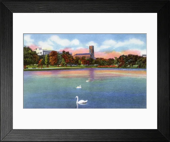 Framed Print : Minneapolis, Minnesota, USA - Loring Park Framed Print : Minneapolis, Minnesota, USA - Loring Park