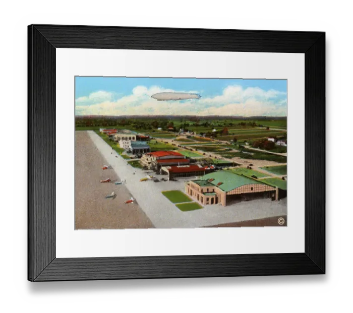 Framed Print : Cleveland, Ohio, USA - The Cleveland Airport Framed Print : Cleveland, Ohio, USA - The Cleveland Airport
