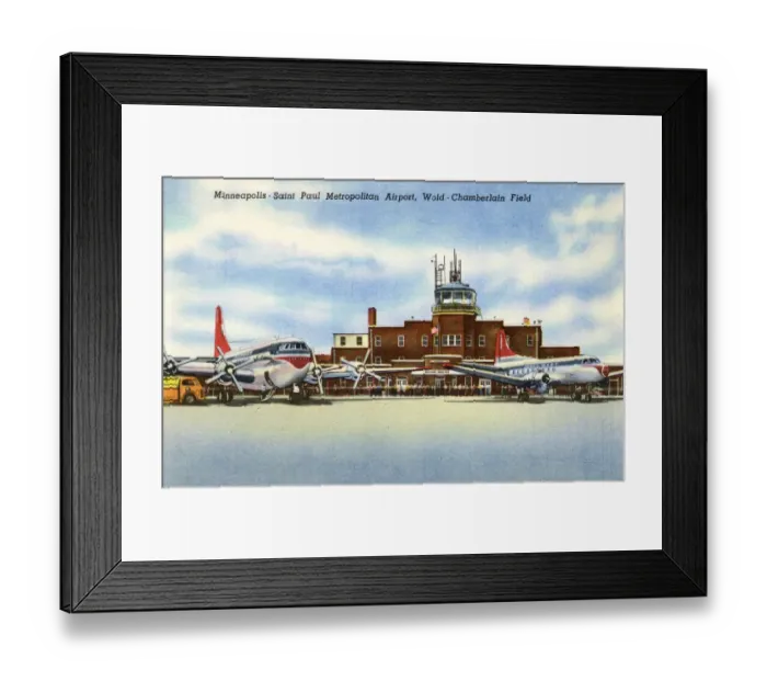 Framed Print : Minneapolis, Minnesota, USA - St Paul Metropolitan Airport Framed Print : Minneapolis, Minnesota, USA - St Paul Metropolitan Airport