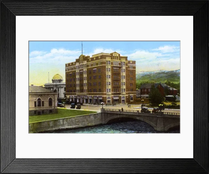 Framed Print : Reno, Nevada, USA - New Riverside Hotel Framed Print : Reno, Nevada, USA - New Riverside Hotel