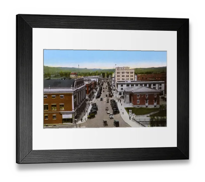 Framed Print : Reno, Nevada, USA - Virginia Street looking North Framed Print : Reno, Nevada, USA - Virginia Street looking North