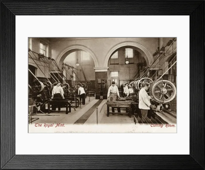 Framed Print : The Royal Mint - The Cutting Room Framed Print : The Royal Mint - The Cutting Room