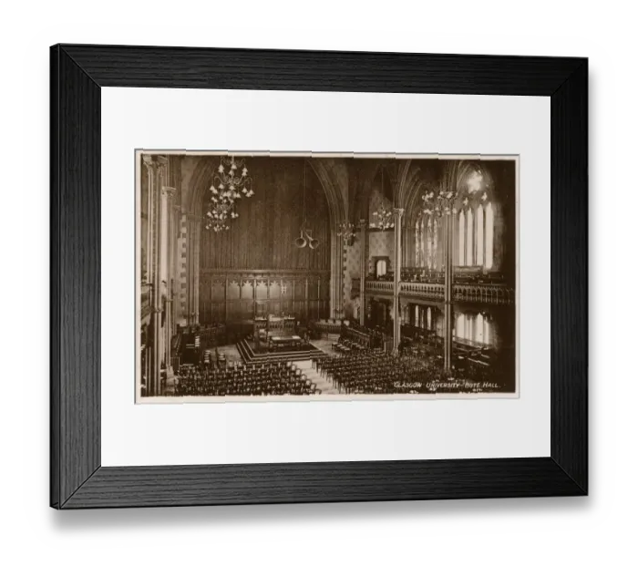Framed Print : Glasgow, Scotland - University of Glasgow - Bute Hall Framed Print : Glasgow, Scotland - University of Glasgow - Bute Hall