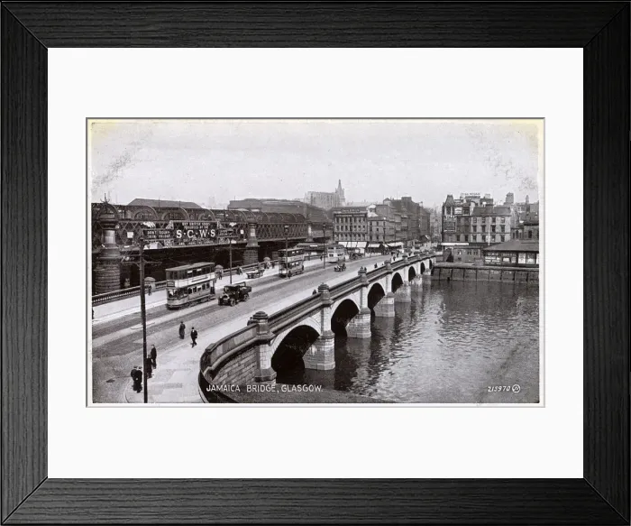 Framed Print : Glasgow, Scotland - Jamaica Bridge Framed Print : Glasgow, Scotland - Jamaica Bridge