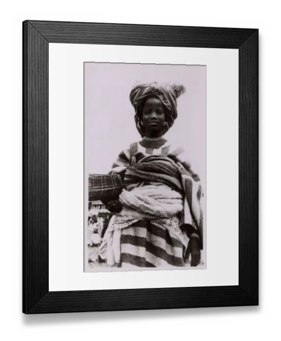 Framed Print : West Africa - Nigeria - Kano Woman - Sanusi People Framed Print : West Africa - Nigeria - Kano Woman - Sanusi People