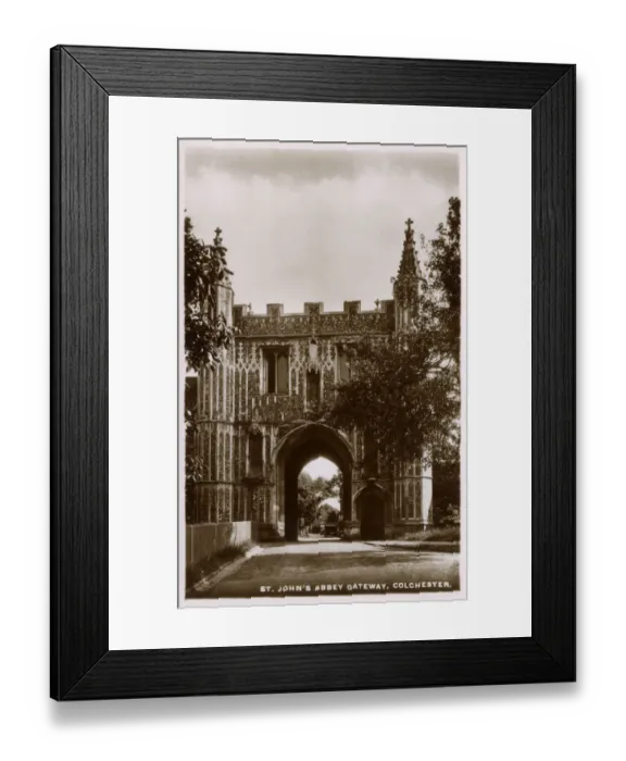 Framed Print : Colchester, Essex, England - St Johns Abbey Gateway Framed Print : Colchester, Essex, England - St Johns Abbey Gateway