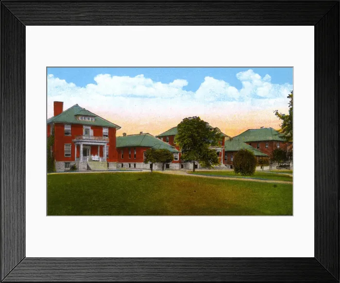 Framed Print : Ashtabula, Ohio, USA - General Hospital Framed Print : Ashtabula, Ohio, USA - General Hospital