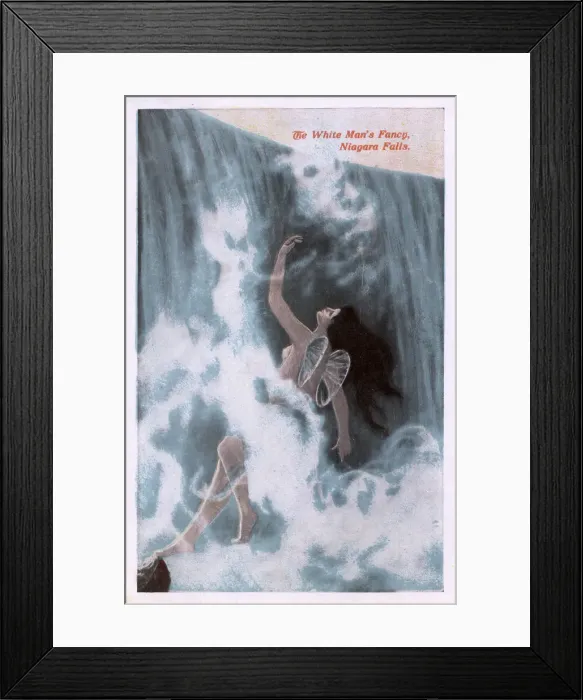 Framed Print : Niagara Falls, USA - The White Mans Fancy Framed Print : Niagara Falls, USA - The White Mans Fancy