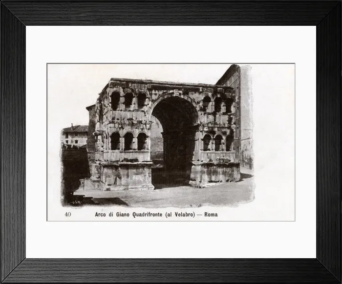 Framed Print : Rome, Italy - Arch of Janus Framed Print : Rome, Italy - Arch of Janus