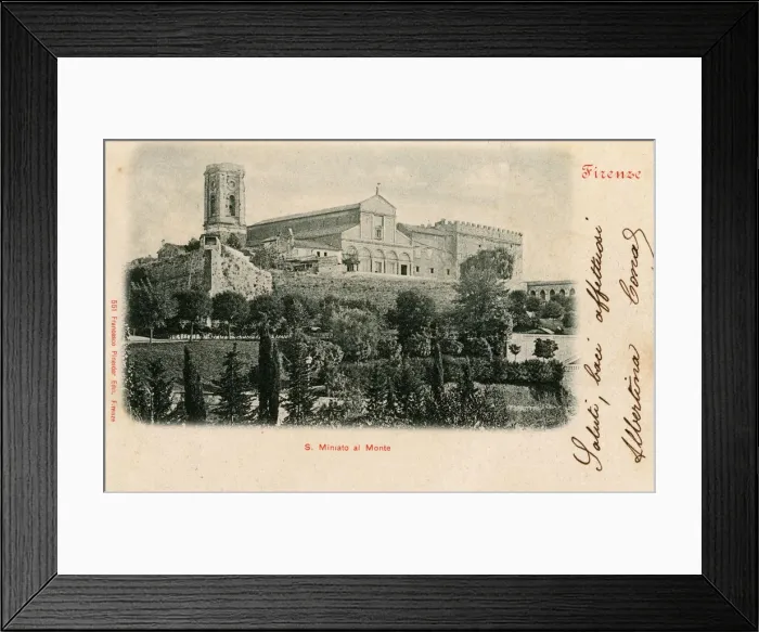 Framed Print : Florence - Italy - San Miniato al Monte Framed Print : Florence - Italy - San Miniato al Monte