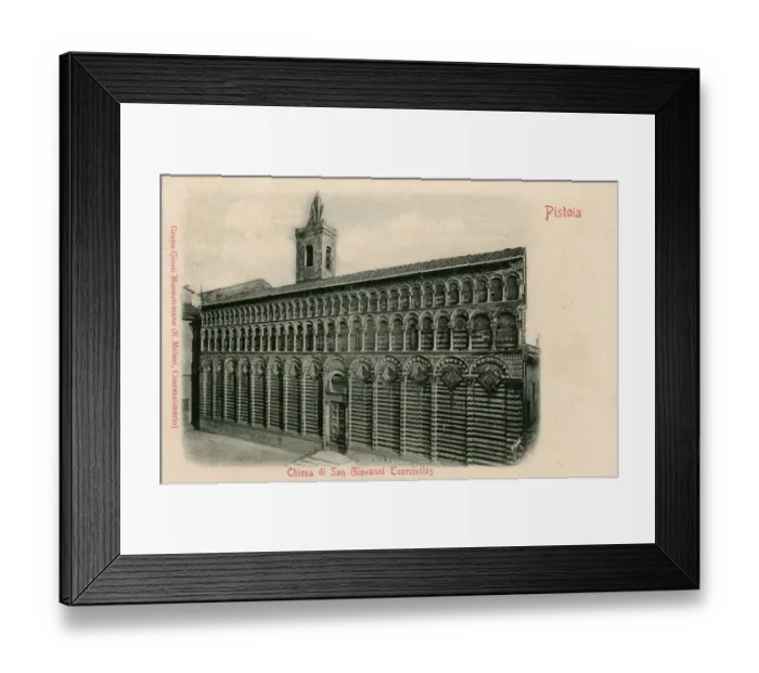 Framed Print : Pistoia, Italy - Chiesa di San Giovanni Fuoricivitas Framed Print : Pistoia, Italy - Chiesa di San Giovanni Fuoricivitas