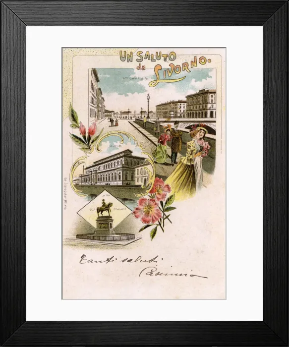 Framed Print : Livorno, Tuscany, Italy Framed Print : Livorno, Tuscany, Italy