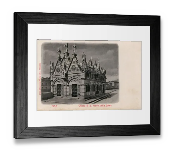 Framed Print : Pisa, Tuscany, Italy - Chiesa Santa Maria della Spina Framed Print : Pisa, Tuscany, Italy - Chiesa Santa Maria della Spina