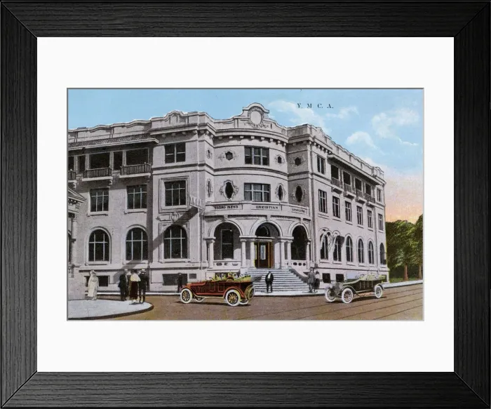 Framed Print : Hawaiian Islands, USA - YMCA in Honolulu Framed Print : Hawaiian Islands, USA - YMCA in Honolulu