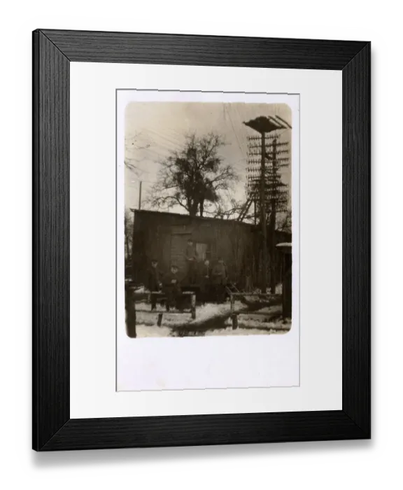 Framed Print : WW1 - Cold German Soldiers behind the lines Framed Print : WW1 - Cold German Soldiers behind the lines