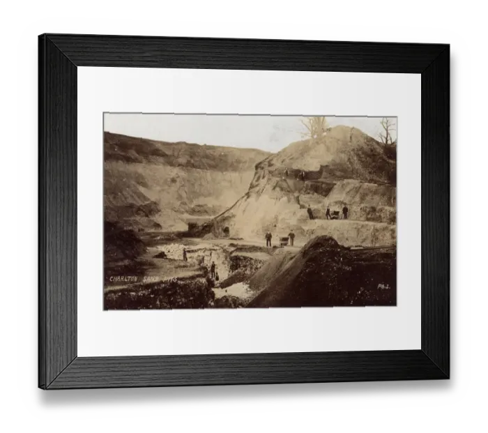 Framed Print : Charlton sand Pits - Charlton, South East London Framed Print : Charlton sand Pits - Charlton, South East London