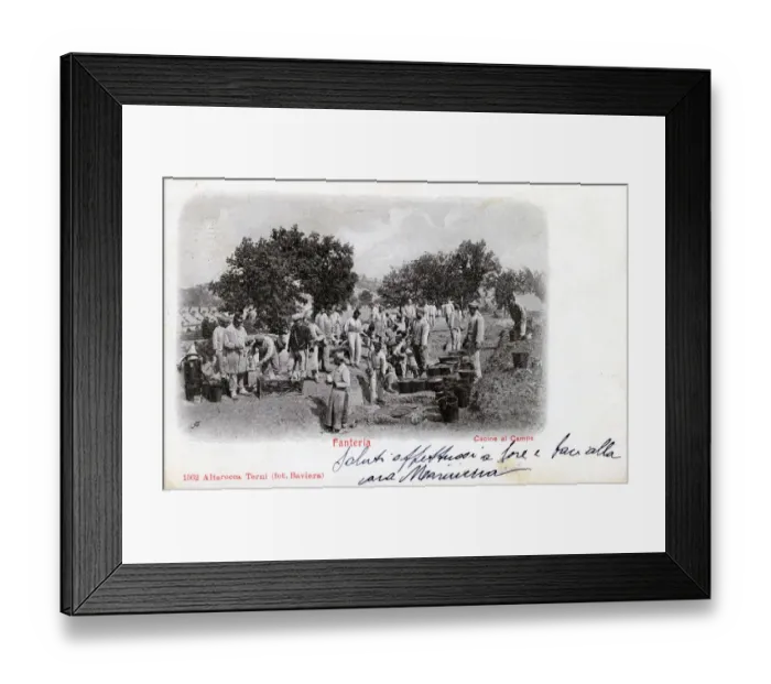 Framed Print : Italian Infantry - Outdoor Military Camp Kitchens Framed Print : Italian Infantry - Outdoor Military Camp Kitchens