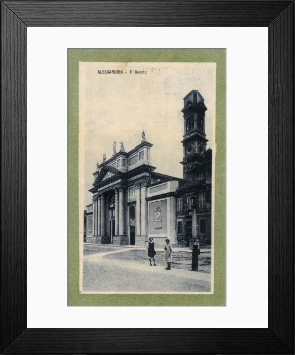 Framed Print : Alessandria, Piedmont, Italy - The Cathedral (Duomo) Framed Print : Alessandria, Piedmont, Italy - The Cathedral (Duomo)