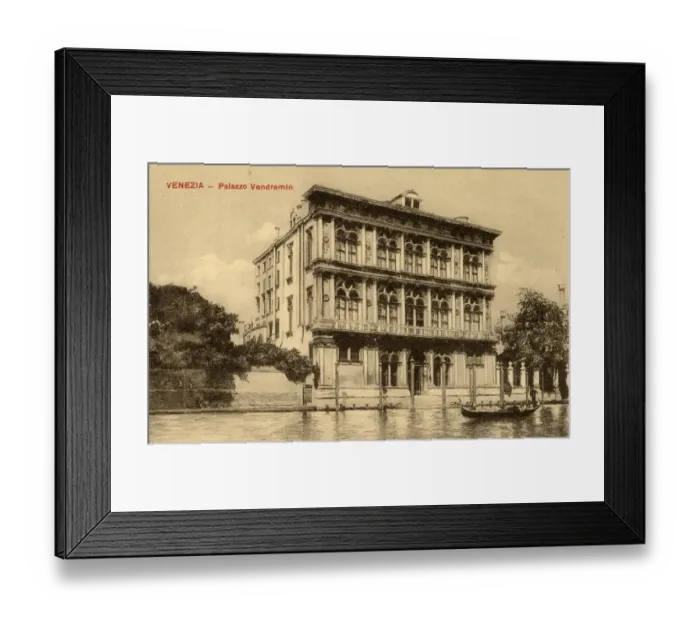 Framed Print : Venice, Italy - Palazzo Vendramin Framed Print : Venice, Italy - Palazzo Vendramin