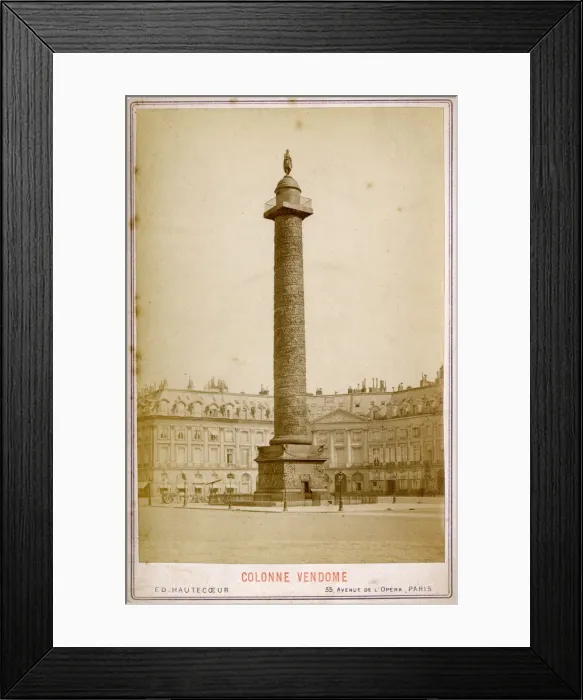 Framed Print : Paris, France - Colonne Vendome Framed Print : Paris, France - Colonne Vendome