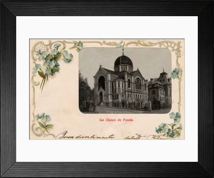Framed Print : Switzerland - La Chaux-de-Fonds - Neuchatel - The Synagogue Framed Print : Switzerland - La Chaux-de-Fonds - Neuchatel - The Synagogue