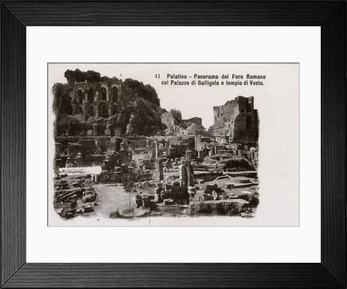 Framed Print : Palace of Tiberius and Caligula - Forum, Rome Framed Print : Palace of Tiberius and Caligula - Forum, Rome