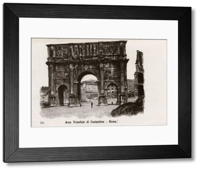 Framed Print : Triumphal Arch of Constantine - Rome Framed Print : Triumphal Arch of Constantine - Rome