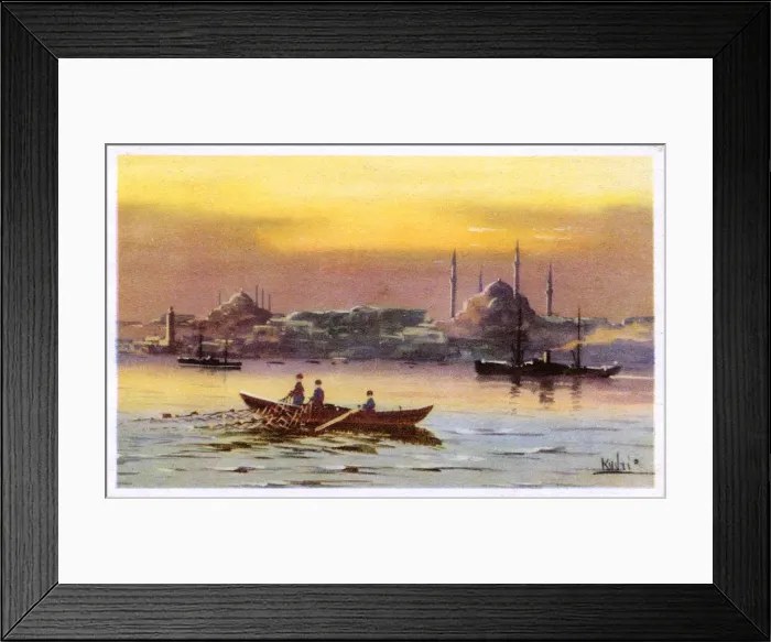 Framed Print : Fishermen draw in nets - The Golden Horn, Istanbul, Turkey Framed Print : Fishermen draw in nets - The Golden Horn, Istanbul, Turkey