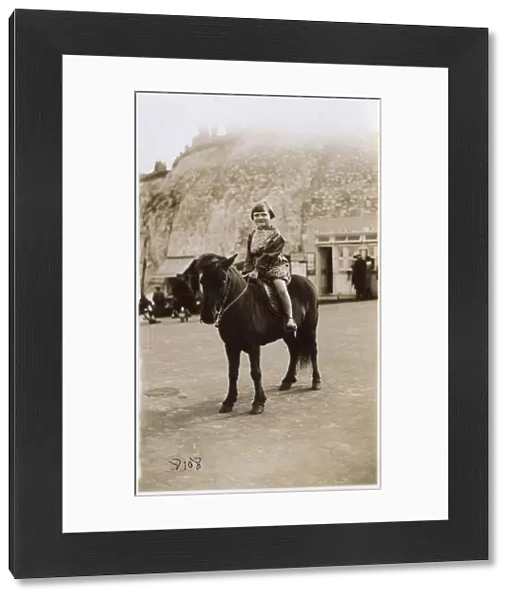 Young Girl on a pony - Margate, Kent