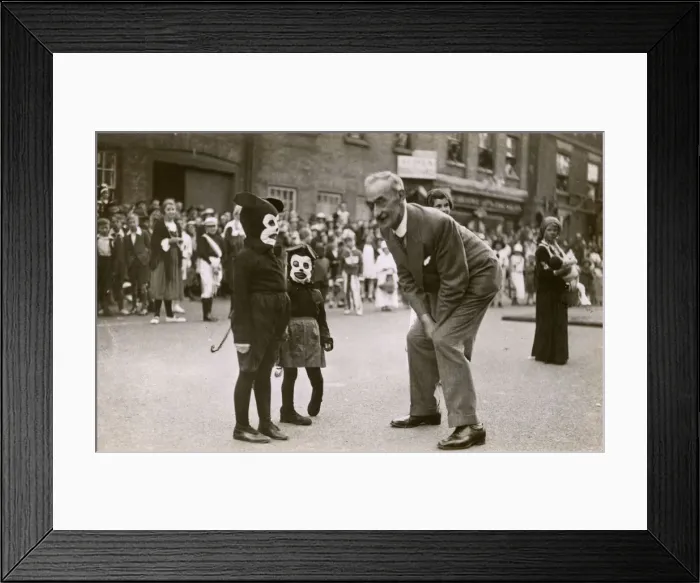 Framed Print : Judging a Fancy Dress Competition - Huntingdon Framed Print : Judging a Fancy Dress Competition - Huntingdon